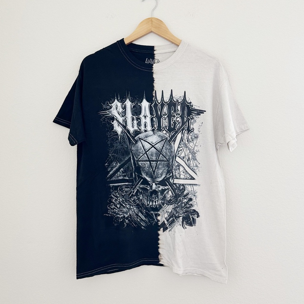 NEW Slayer Colorblock Graphic T-Shirt